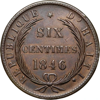 6 Centimes front