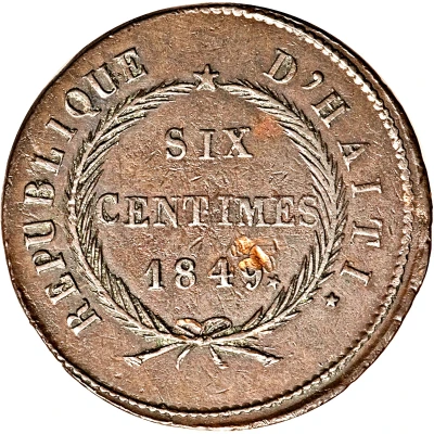 6 Centimes front