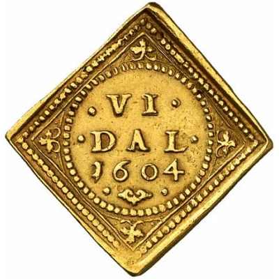 6 Daler - Christian IV back