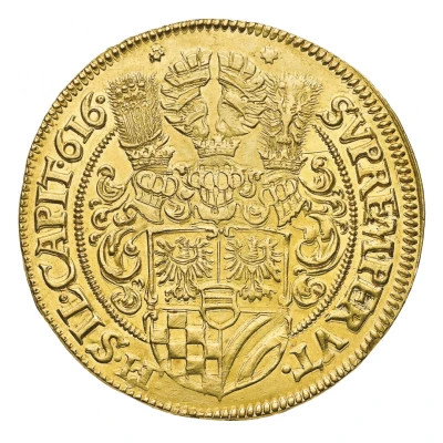 6 Ducats - Charles II back