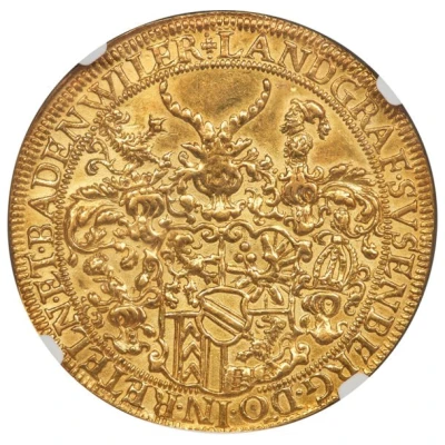 6 Ducats - George Frederick back