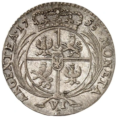 6 Gröscher - Frederick II back