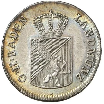 6 Kreuzers - Charles I Frederick front