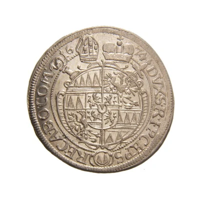 6 Kreuzers - Charles II of Liechtenstein-Kastelkorn back