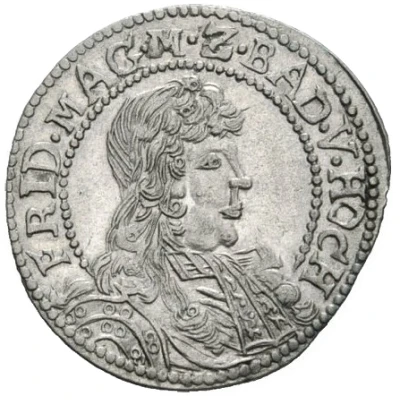 6 Kreuzers - Frederick VII Magnus ND front