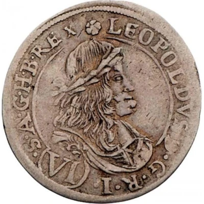 6 Kreuzers - Leopold I St Veit front