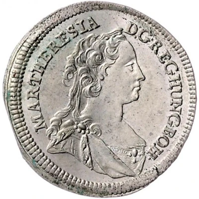 6 Kreuzers - Maria Theresia Vienna front