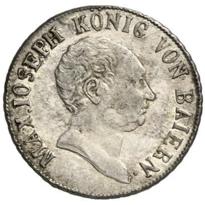 6 Kreuzers - Maximillian I Joseph front