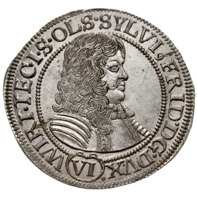 6 Kreuzers - Sylvius Frederick front