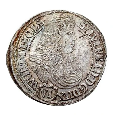 6 Kreuzers - Sylvius II Frederick front