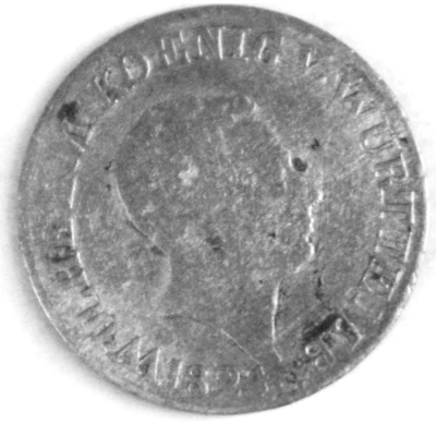 6 Kreuzers - William I "KOENIG" front