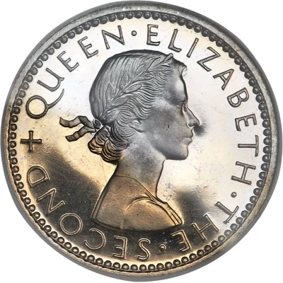 6 Pence - Elizabeth II 1st portrait front