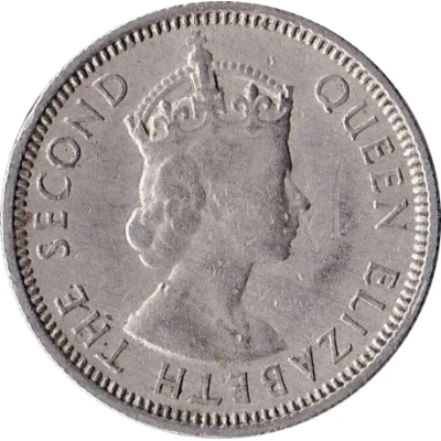 6 Pence - Elizabeth II 1st portrait front