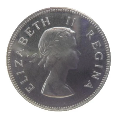 6 Pence - Elizabeth II 1st portrait front