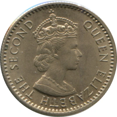 6 Pence - Elizabeth II 1st portrait front