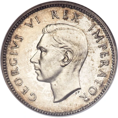 6 Pence - George VI Rex Imperator front