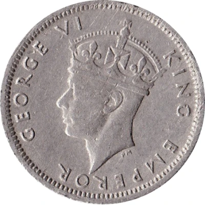 6 Pence - George VI front