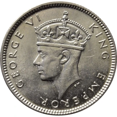 6 Pence - George VI front