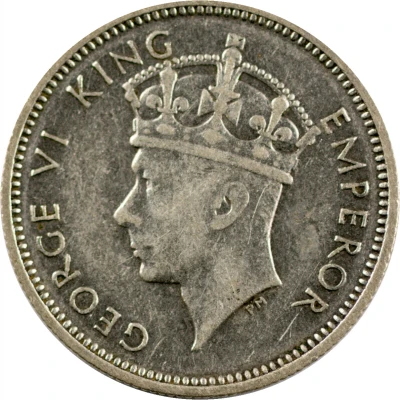 6 Pence - George VI front