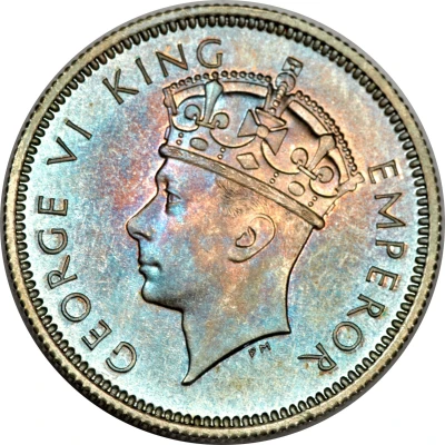 6 Pence - George VI front