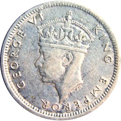 6 Pence - George VI front