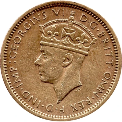 6 Pence - George VI front