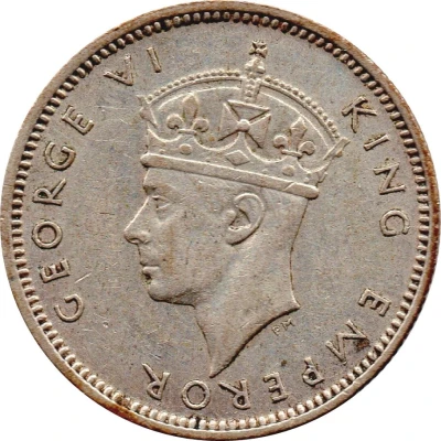 6 Pence - George VI front