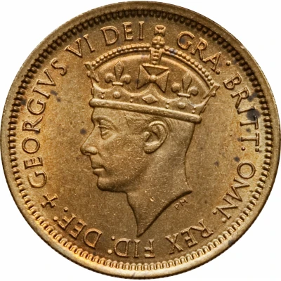 6 Pence - George VI front