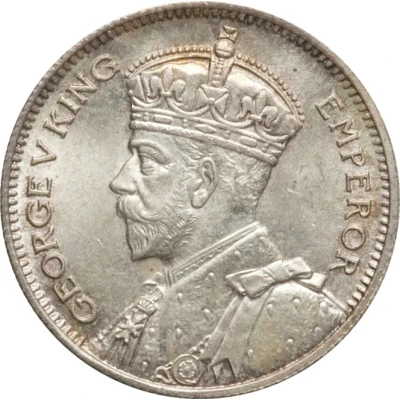 6 Pence - George V front