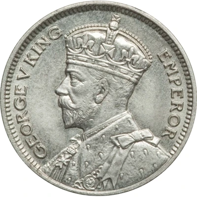 6 Pence - George V front