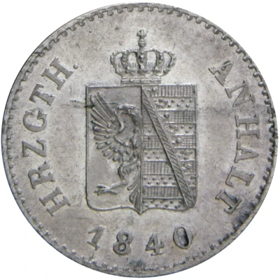 6 Pfennige - Alexander Charles Joint Coinage front