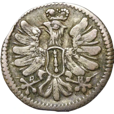 6 Pfennigs - Frederick III front