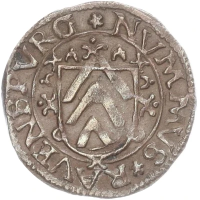 6 Pfennigs - George William front