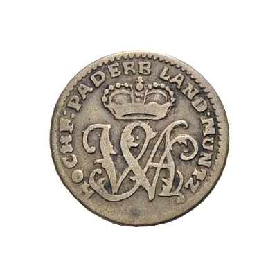 6 Pfennigs - William Anthony of Asseburg front