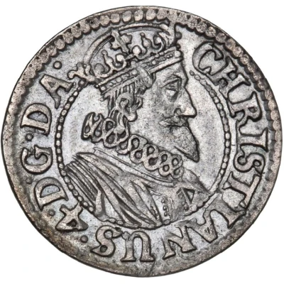 6 Skilling Dansk - Christian IV Schilling Dansch front