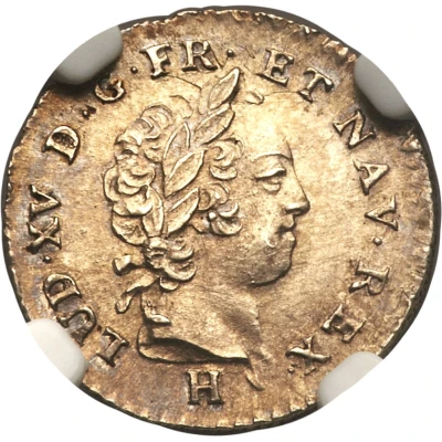 6 Sols - Louis XV front