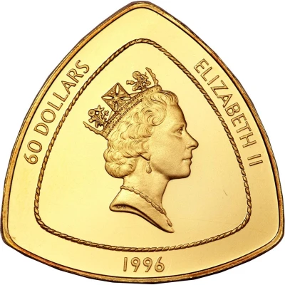 60 Dollars - Elizabeth II Bermuda Triangle front