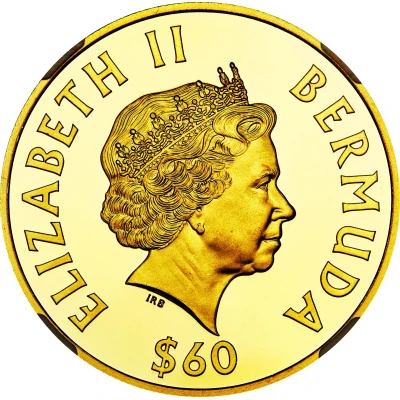 60 Dollars - Elizabeth II St. David’s Lighthouse front