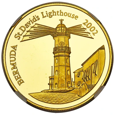 60 Dollars - Elizabeth II St. David’s Lighthouse back