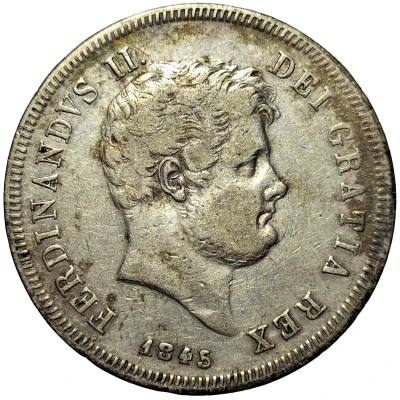 60 Grana - Ferdinando II 2nd portrait front