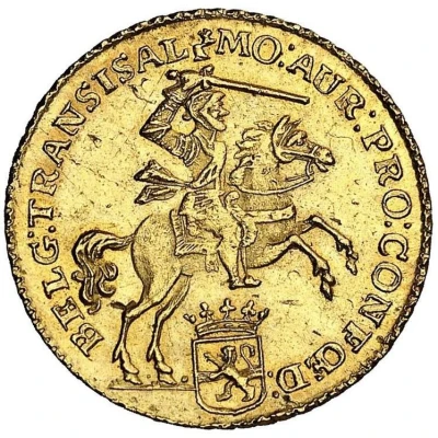 7 Gulden / ½ Golden rider front