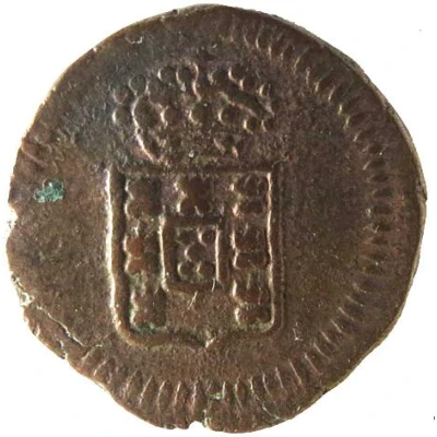 7½ Reis - Maria II Goa front