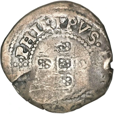 75 Réis - Alfonso VI Countermarked 1 Real ND front