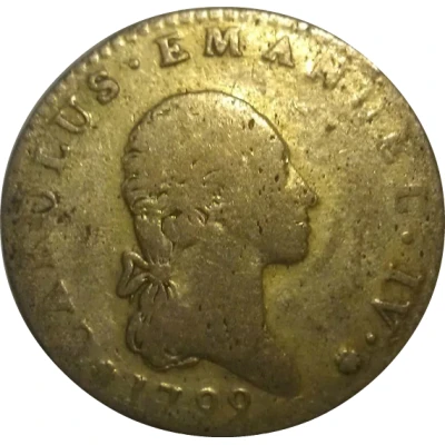 7.6 Soldi - Charles Emmanuel IV front