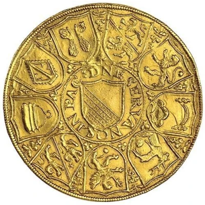 8 Ducats "Gold Schnabeltaler" back