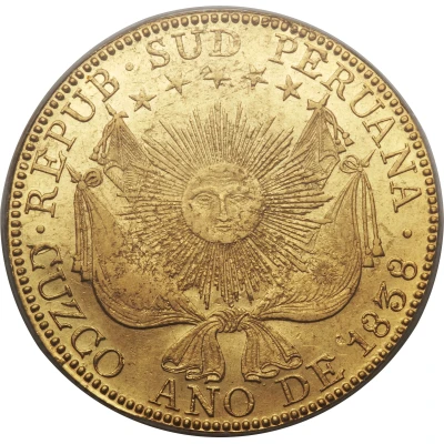 8 Escudos Confederation front