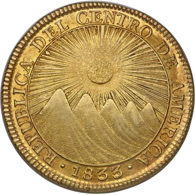 8 Escudos Costa Rica front