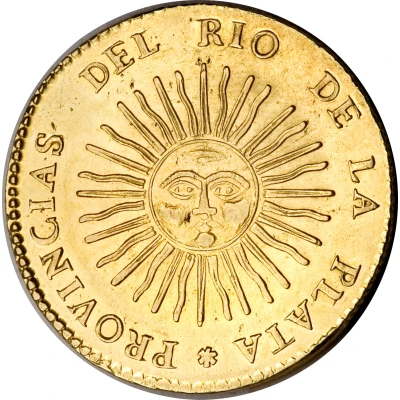 8 Escudos Provincias del Rio de la Plata front