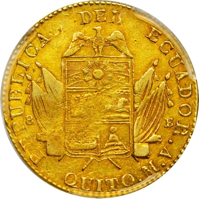 8 Escudos front