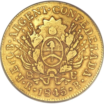 8 Escudos front